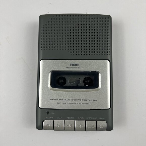RCA Cassette Recorder RP3504-B Battery Tested No Charger - Picture 1 of 7